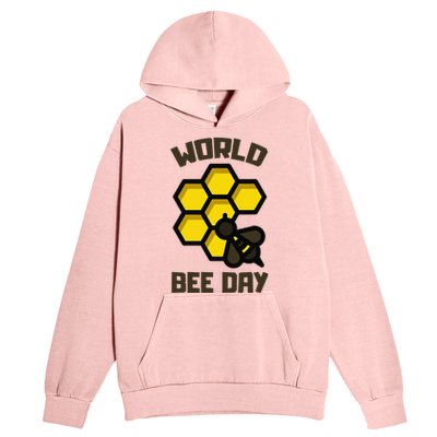 Save Bees World Bee Day Beehive Honey Urban Pullover Hoodie