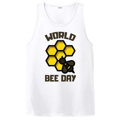 Save Bees World Bee Day Beehive Honey PosiCharge Competitor Tank