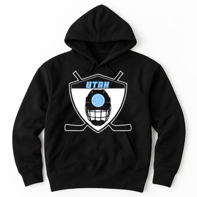 Shield Black Winter Sports Utah Hockey Club Gift Hoodie