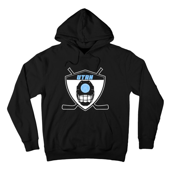 Shield Black Winter Sports Utah Hockey Club Gift Hoodie