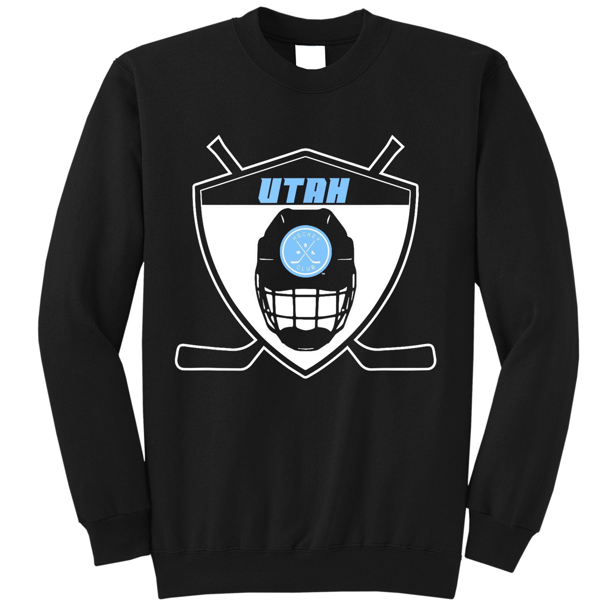 Shield Black Winter Sports Utah Hockey Club Gift Sweatshirt