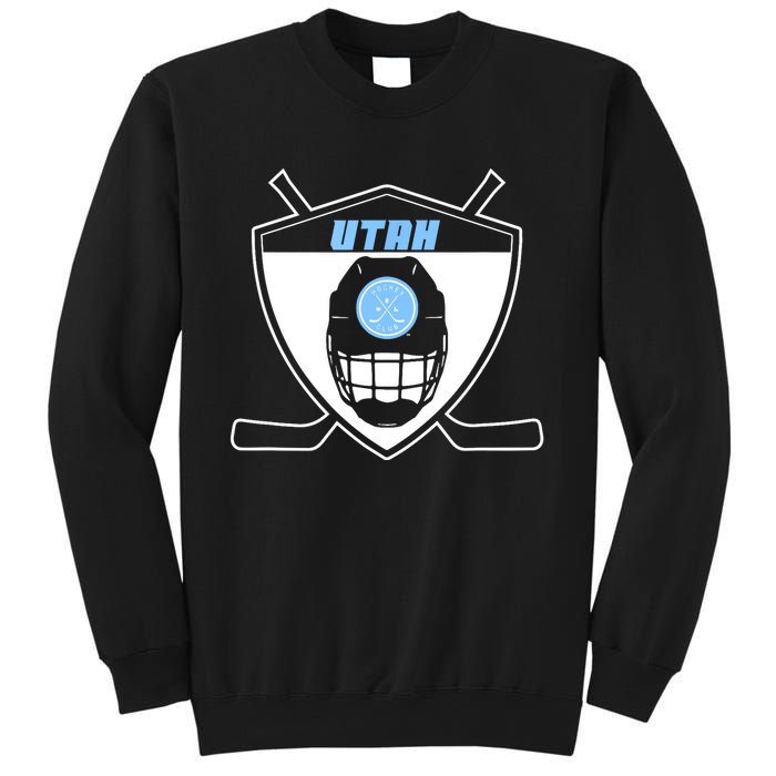 Shield Black Winter Sports Utah Hockey Club Gift Sweatshirt