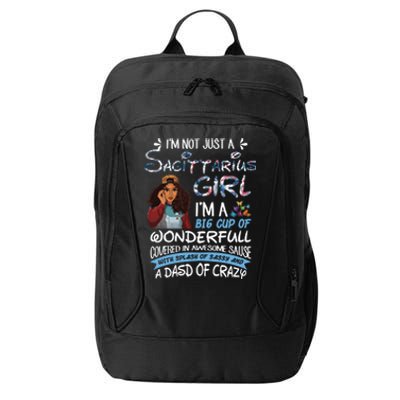 Sagittarius Big Wonderfull Covered Awesome Sassy Crazy Gift City Backpack