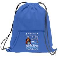 Sagittarius Big Wonderfull Covered Awesome Sassy Crazy Gift Sweatshirt Cinch Pack Bag