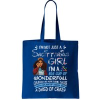 Sagittarius Big Wonderfull Covered Awesome Sassy Crazy Gift Tote Bag