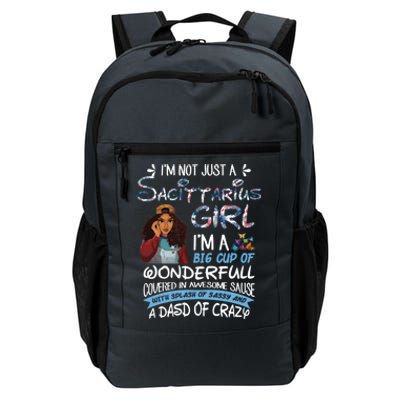 Sagittarius Big Wonderfull Covered Awesome Sassy Crazy Gift Daily Commute Backpack