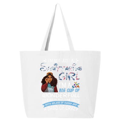 Sagittarius Big Wonderfull Covered Awesome Sassy Crazy Gift 25L Jumbo Tote