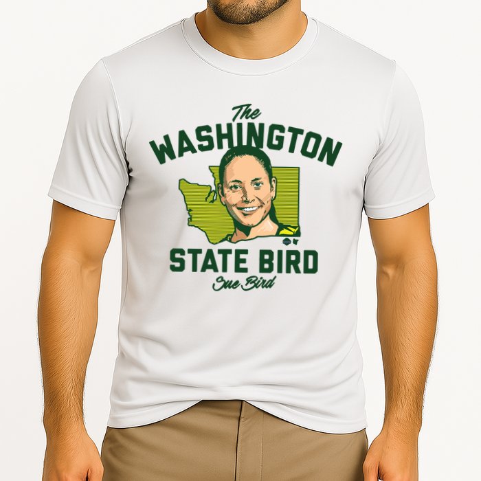 Sue Bird Washington Bird Seattle Basketball Cooling Performance Crew T-Shirt