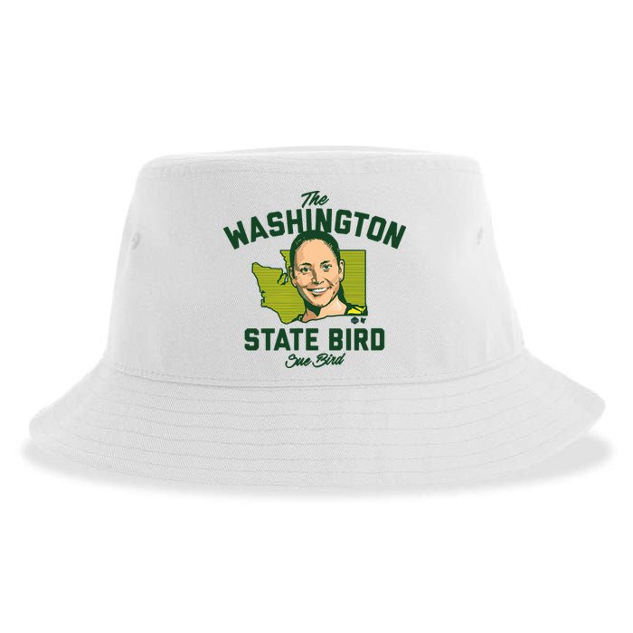 Sue Bird Washington Bird Seattle Basketball Sustainable Bucket Hat