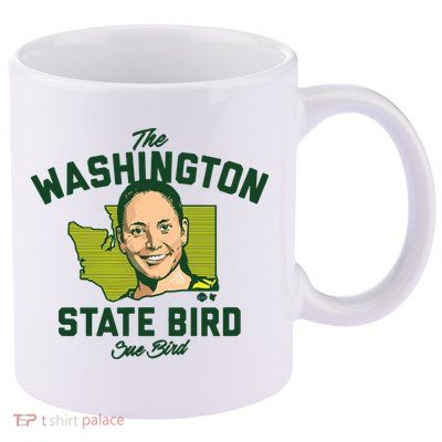Sue Bird Washington Bird Seattle Basketball 11oz C Handle Ceramic Mug