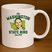 Sue Bird Washington Bird Seattle Basketball 11oz C Handle Ceramic Mug