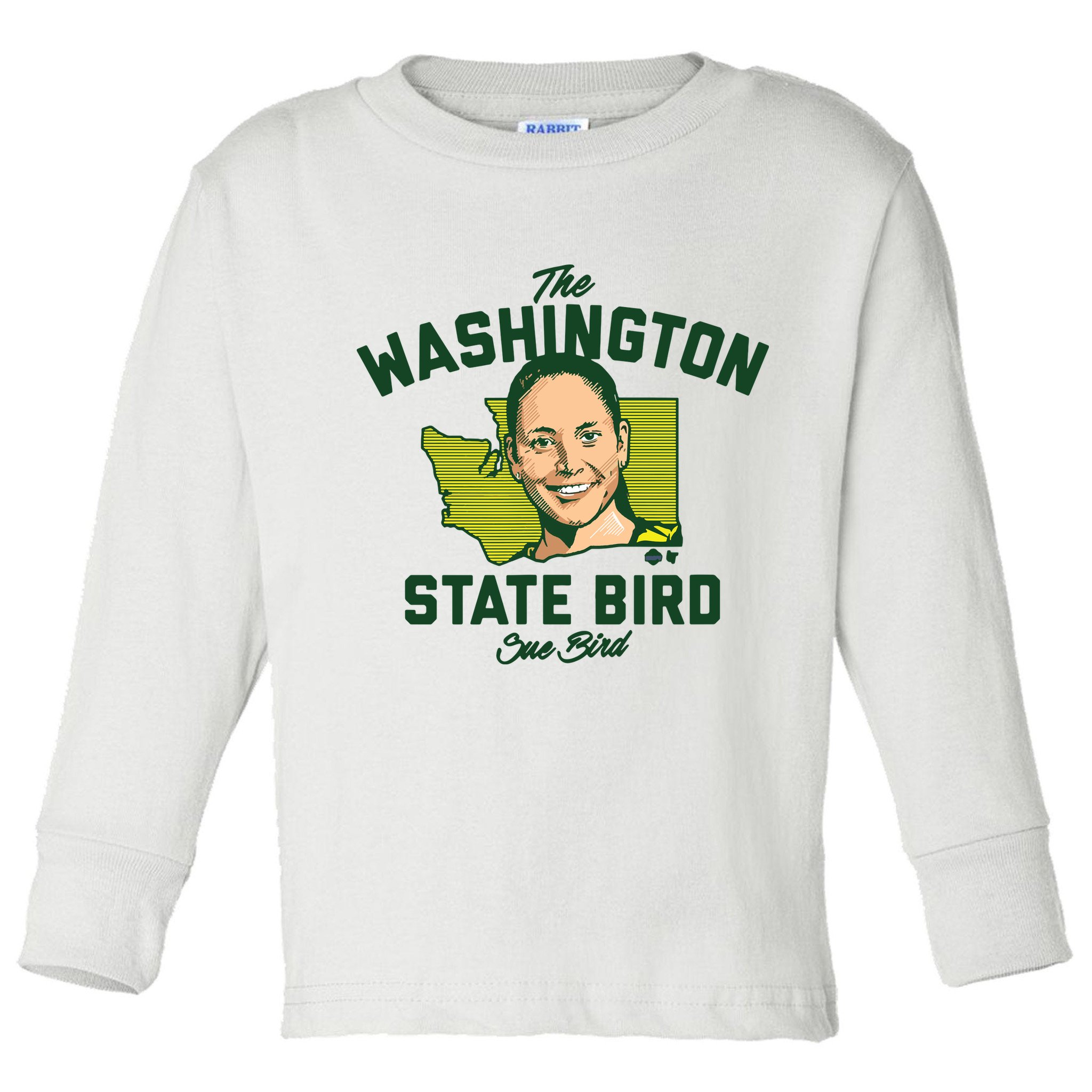 Sue Bird Washington Bird Seattle Basketball Toddler Long Sleeve Shirt