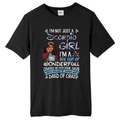 Scorpio Big Wonderfull Covered In Awesome Sassy And Crazy Gift Tall Fusion ChromaSoft Performance T-Shirt