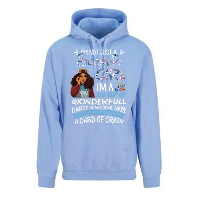 Scorpio Big Wonderfull Covered In Awesome Sassy And Crazy Gift Unisex Surf Hoodie