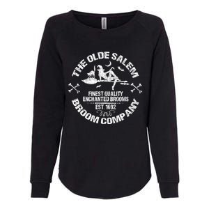 Sexy Basic Witch Olde Salem Broom Company Emblem Herbalist Cute Gift Womens California Wash Sweatshirt