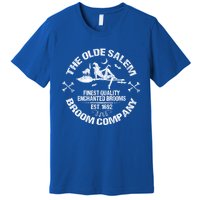 Sexy Basic Witch Olde Salem Broom Company Emblem Herbalist Cute Gift Premium T-Shirt