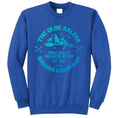 Sexy Basic Witch Olde Salem Broom Company Emblem Herbalist Cute Gift Tall Sweatshirt