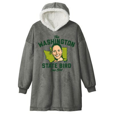 Sue Bird Washington Bird Seattle Basketball Hooded Wearable Blanket
