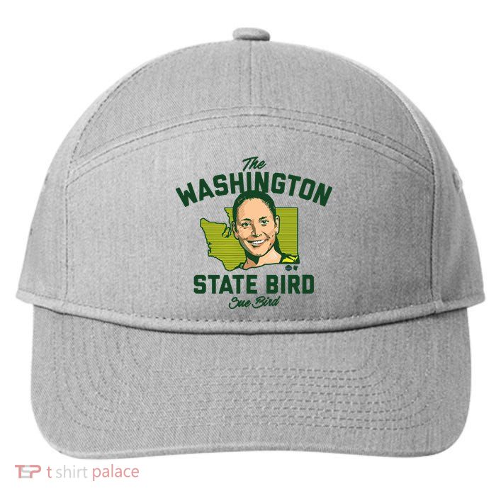 Sue Bird Washington Bird Seattle Basketball 7-Panel Snapback Hat