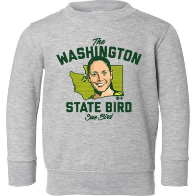 Sue Bird Washington Bird Seattle Basketball Toddler Sweatshirt