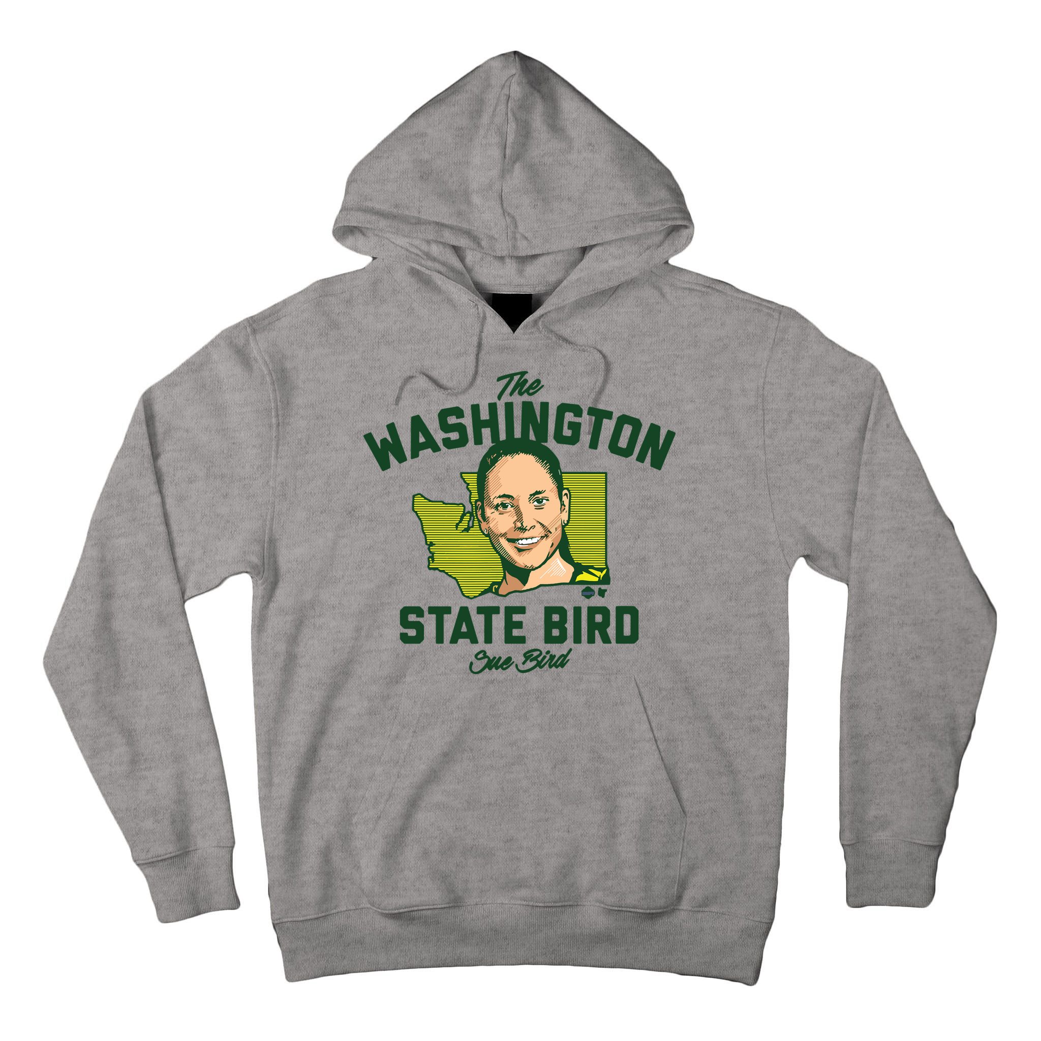 Sue Bird Washington Bird Seattle Basketball Tall Hoodie