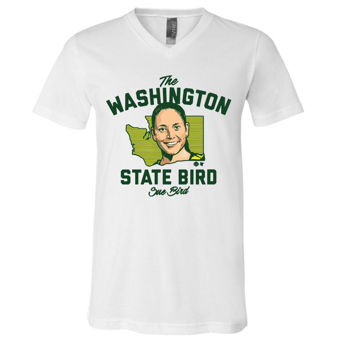 Sue Bird Washington Bird Seattle Basketball V-Neck T-Shirt