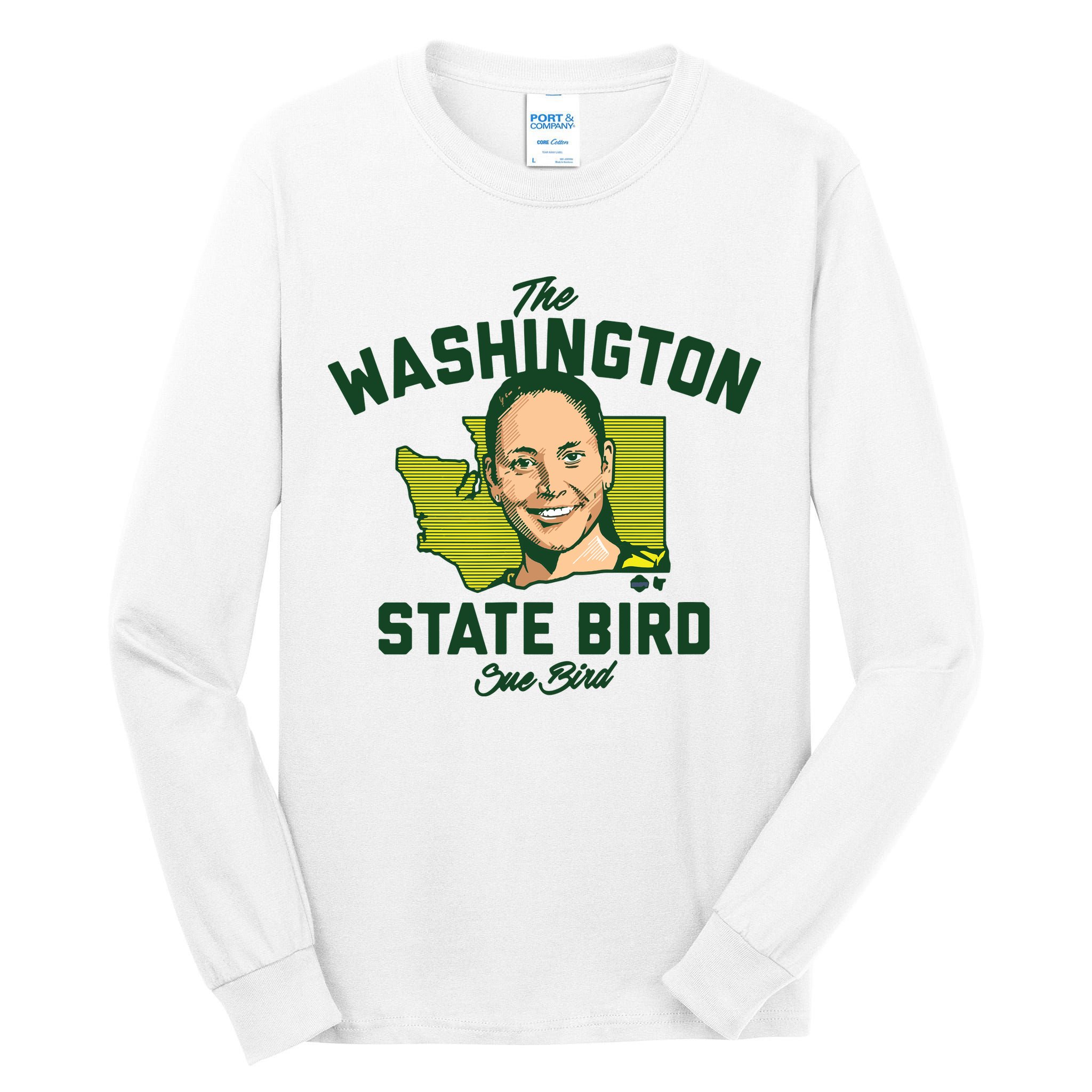 Sue Bird Washington Bird Seattle Basketball Tall Long Sleeve T-Shirt