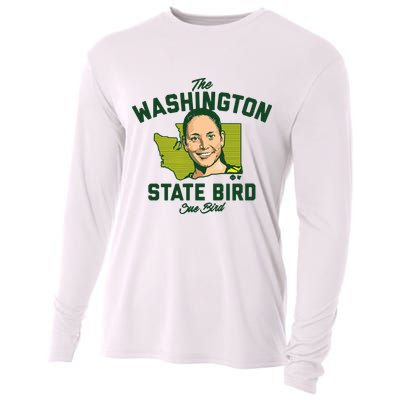 Sue Bird Washington Bird Seattle Basketball Cooling Performance Long Sleeve Crew