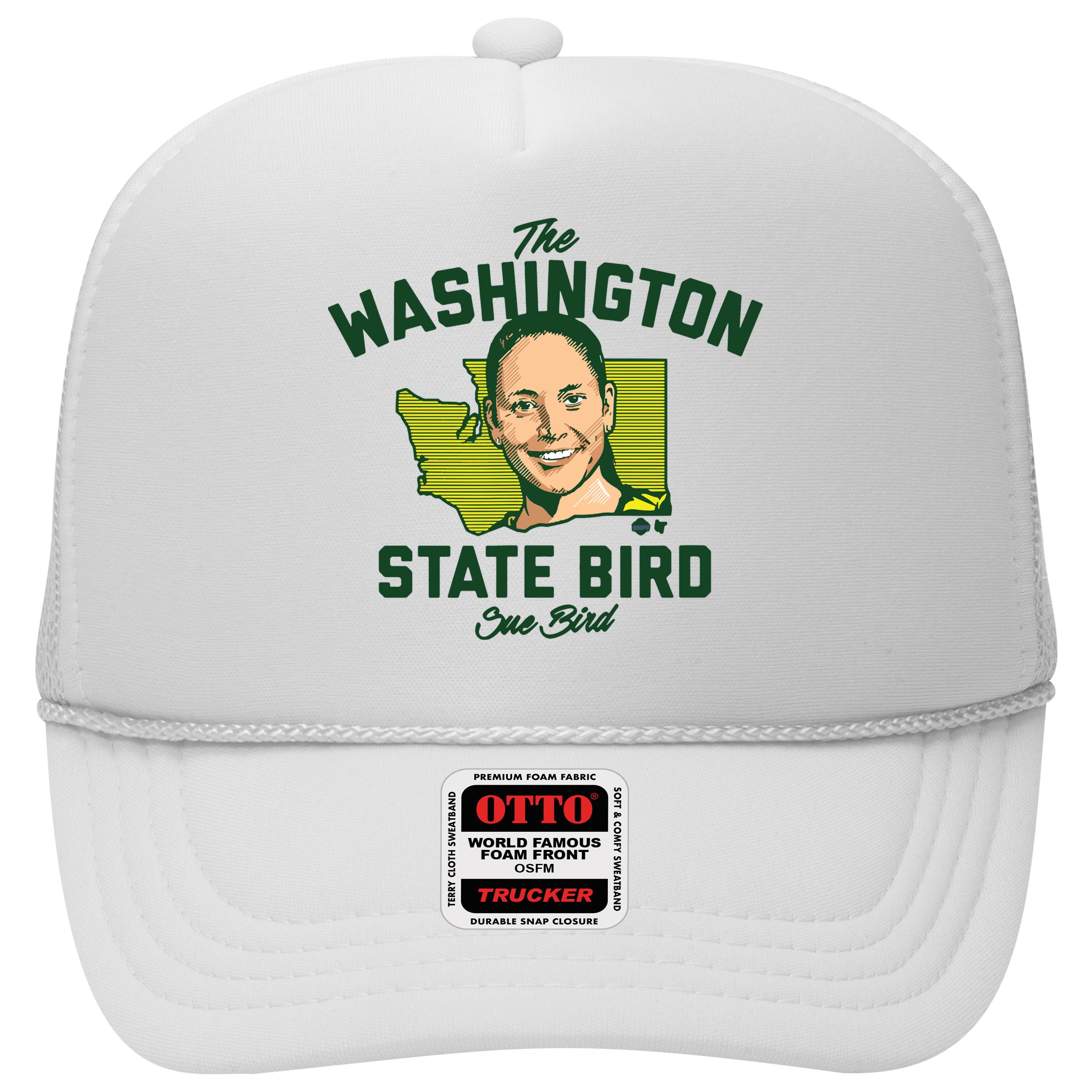 Sue Bird Washington Bird Seattle Basketball Hat
