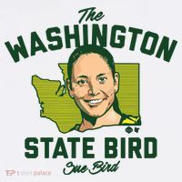 Sue Bird Washington Bird Seattle Basketball Womens T-Shirt