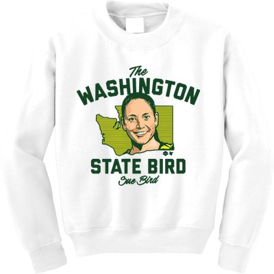 Sue Bird Washington Bird Seattle Basketball Kids Sweatshirt