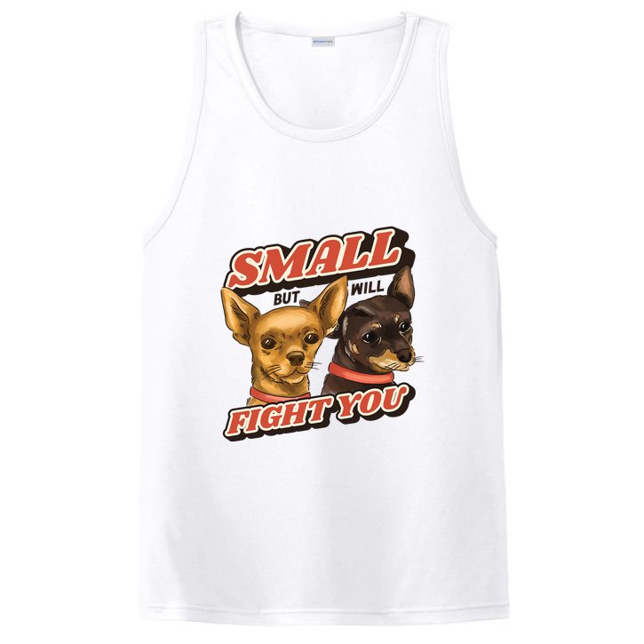 Small But Will Fight You Puppy PosiCharge Competitor Tank