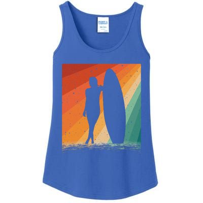 Surf Board Water Ladies Essential Tank