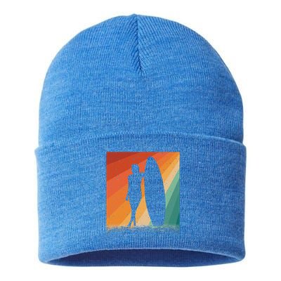 Surf Board Water Sustainable Knit Beanie