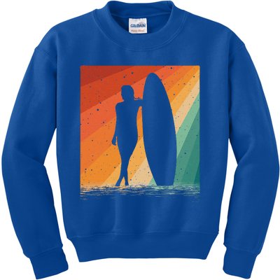 Surf Board Water Kids Sweatshirt