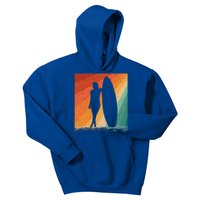 Surf Board Water Kids Hoodie