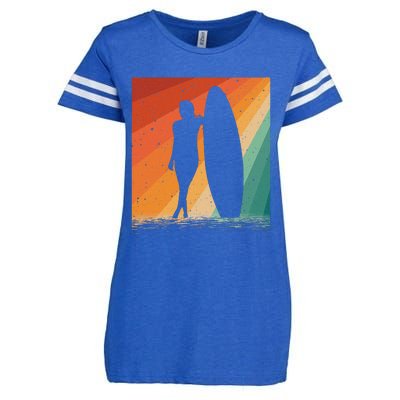 Surf Board Water Enza Ladies Jersey Football T-Shirt