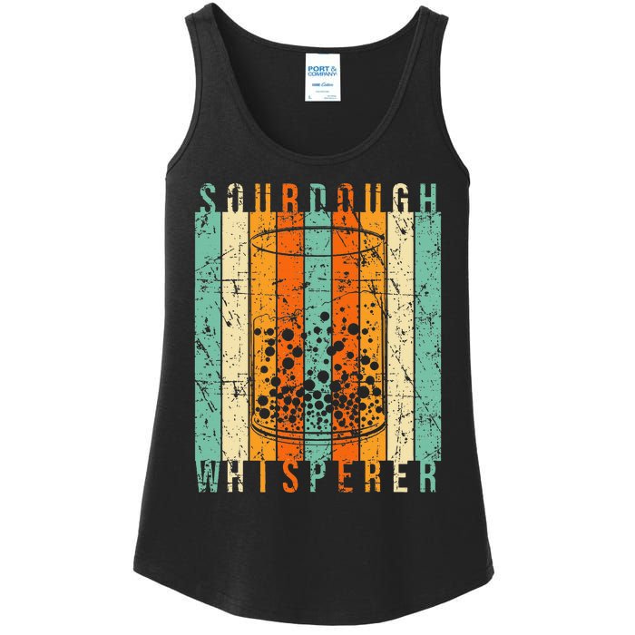 Sourdough Bread Whisperer Baking Baker Sourdough Starter Ladies Essential Tank