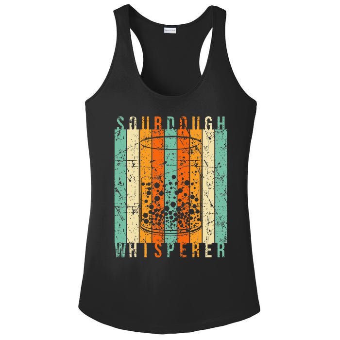 Sourdough Bread Whisperer Baking Baker Sourdough Starter Ladies PosiCharge Competitor Racerback Tank