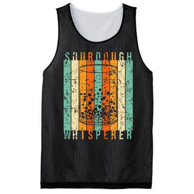 Sourdough Bread Whisperer Baking Baker Sourdough Starter Mesh Reversible Basketball Jersey Tank