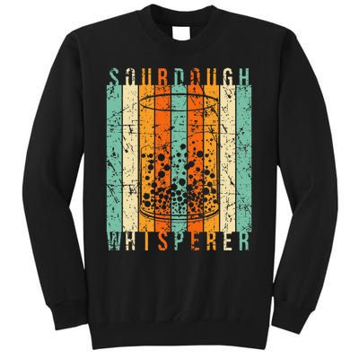 Sourdough Bread Whisperer Baking Baker Sourdough Starter Tall Sweatshirt