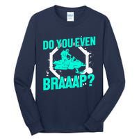 Snowmobile Braaap Winter Snow Machine - Snowmobiling Tall Long Sleeve T-Shirt