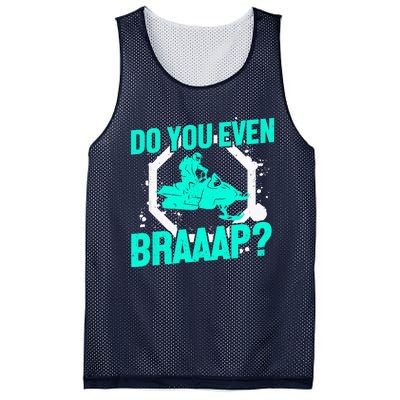 Snowmobile Braaap Winter Snow Machine - Snowmobiling Mesh Reversible Basketball Jersey Tank