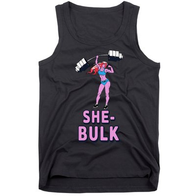 She Bulk Weightlifting Bodybuilding Gym Fitness Tank Top