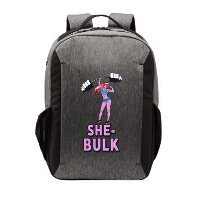 She Bulk Weightlifting Bodybuilding Gym Fitness Vector Backpack