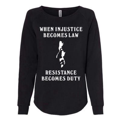 Shehr Bano When Injustice Becomes Law Resistance Becomes Duty Womens California Wash Sweatshirt