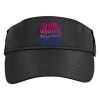 Still Bi When Married To A Guy Bisexual Guy Pride Parade Adult Drive Performance Visor