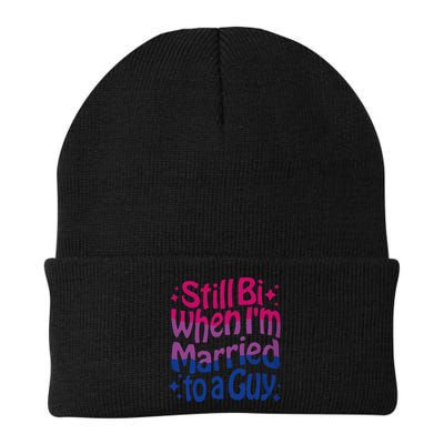 Still Bi When Married To A Guy Bisexual Guy Pride Parade Beanie