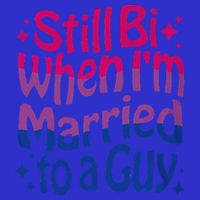 Still Bi When Married To A Guy Bisexual Guy Pride Parade 16 in Basic Backpack