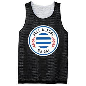 Sell Before We Dai Mesh Reversible Basketball Jersey Tank